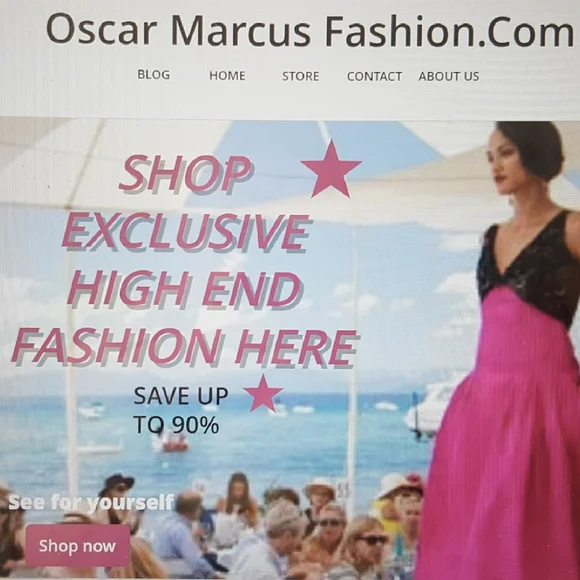 *$7,000 OSCAR DE LA RENTA EXCLUS SILK LIGHT BLUE CRYSTAL EMBROID RUNWAY DRESS 8